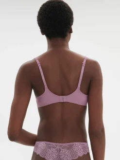 Soutien-gorge spacer décolleté plongeant - Mauve Glamour
