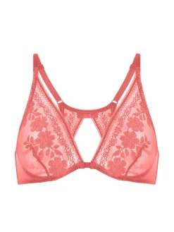 Soutien-gorge triangle avec armatures - Rose Texas