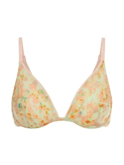 Soutien-gorge triangle avec armatures - Imprimé Terrazzo
