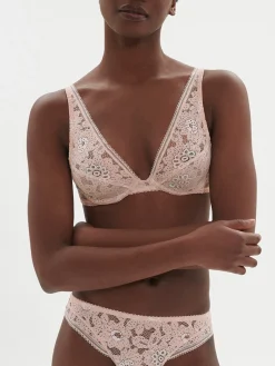 Soutien-gorge triangle avec armatures - Rose Ballet