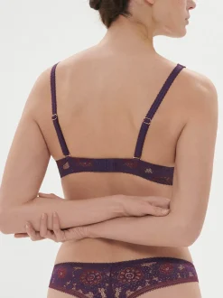 Soutien-gorge triangle avec armatures - Violet Euphoria