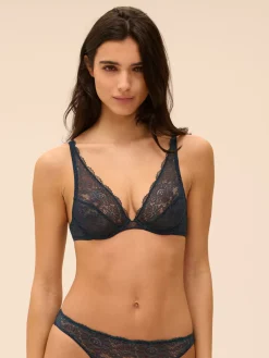 Soutien-gorge triangle avec armatures - Saphir