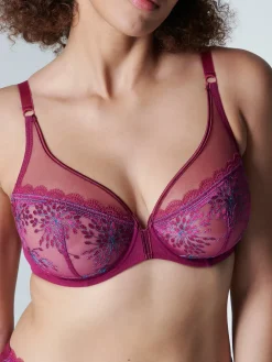 Soutien-gorge triangle emboitant décolleté plongeant - Syrah