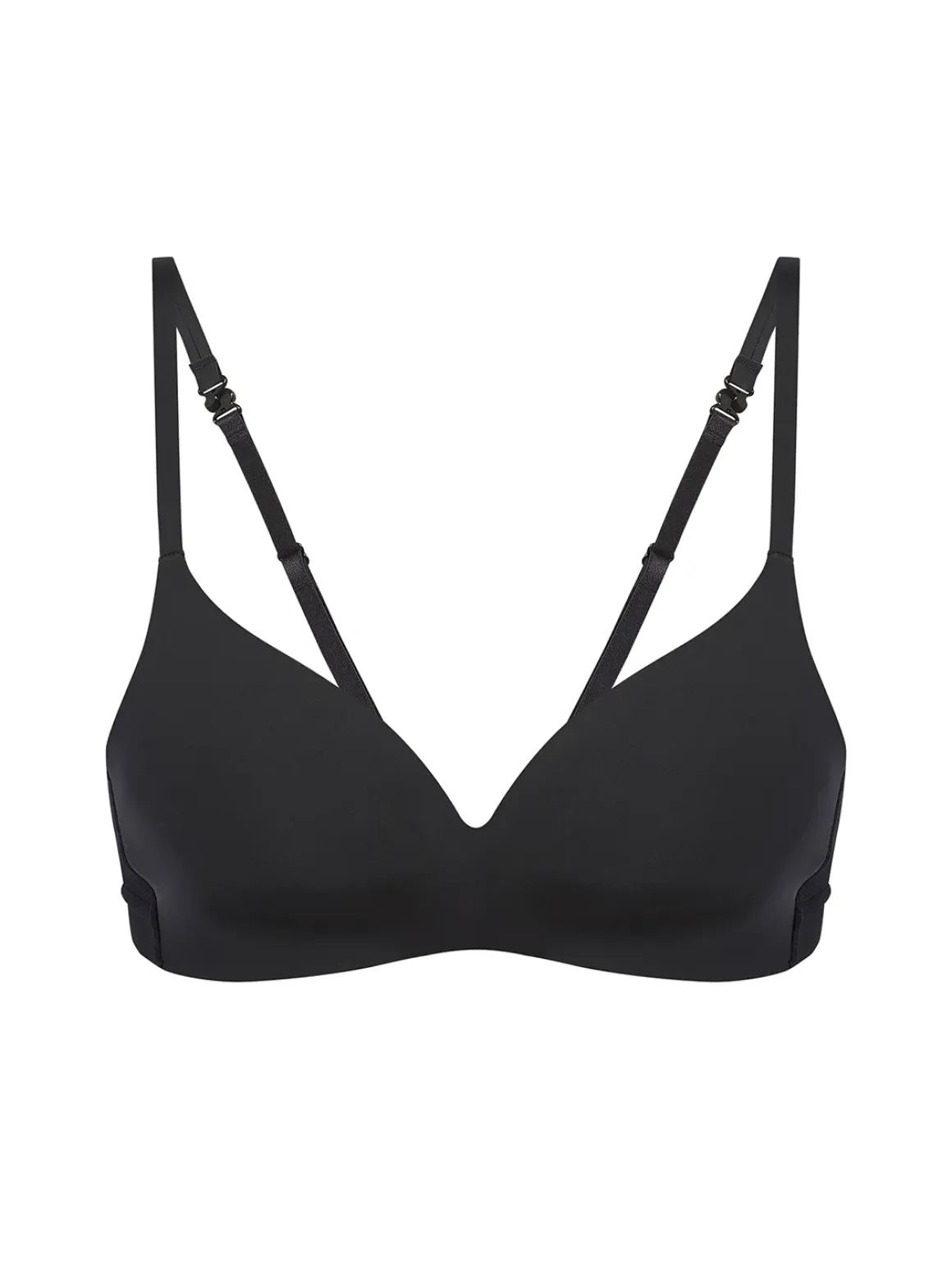 Soutien-gorge triangle sans armature - Noir