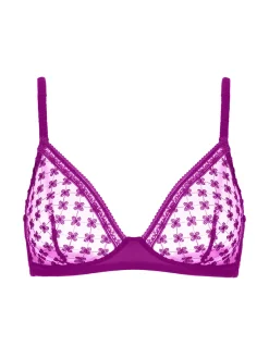 Soutien-gorge triangle sans-armatures - Bougainvillier