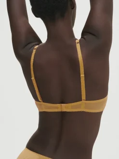 Soutien-gorge triangle sans-armatures - Golden Yellow