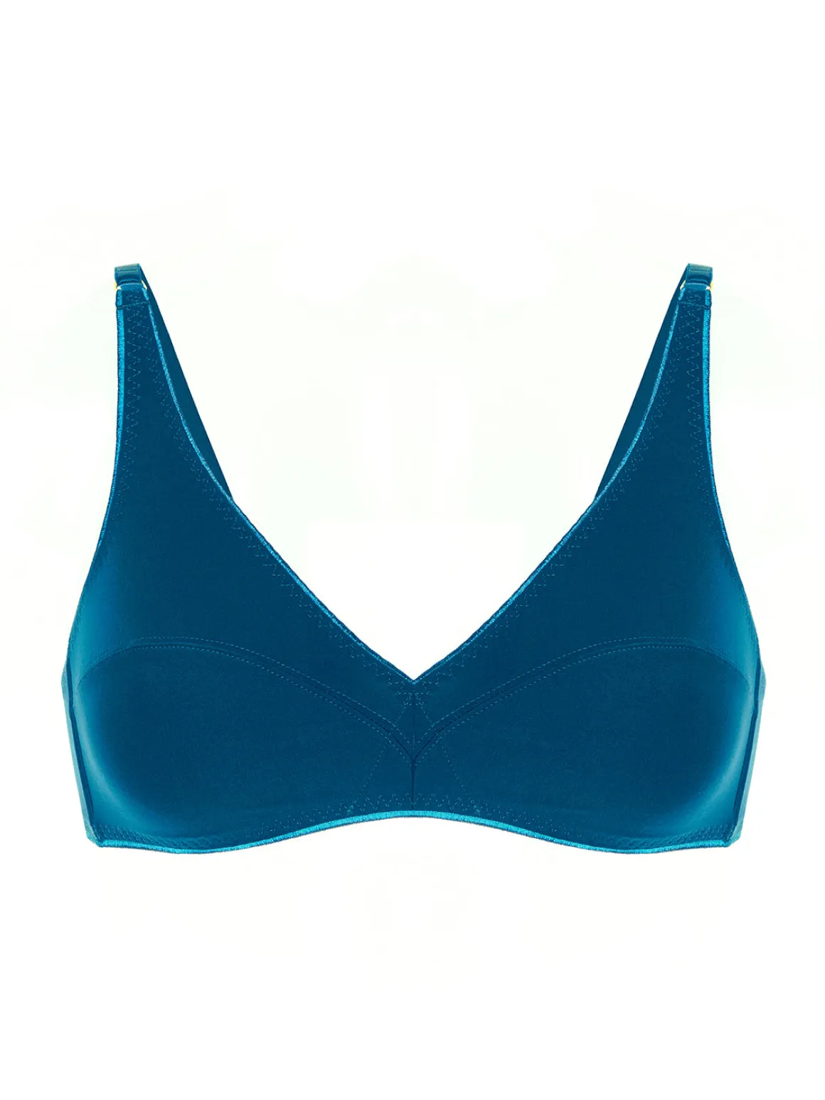 Soutien-gorge triangle sans-armatures - Bleu Poséidon