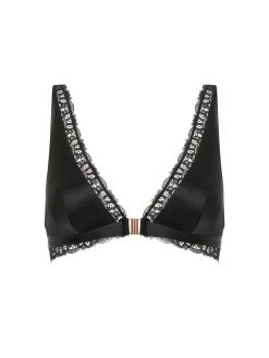 Soutien-gorge triangle sans-armatures - Noir