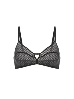 Soutien-gorge triangle sans-armatures - Noir