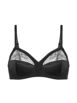 Soutien-gorge triangle sans-armatures - Noir