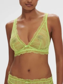 Soutien-gorge triangle sans-armatures - Lime