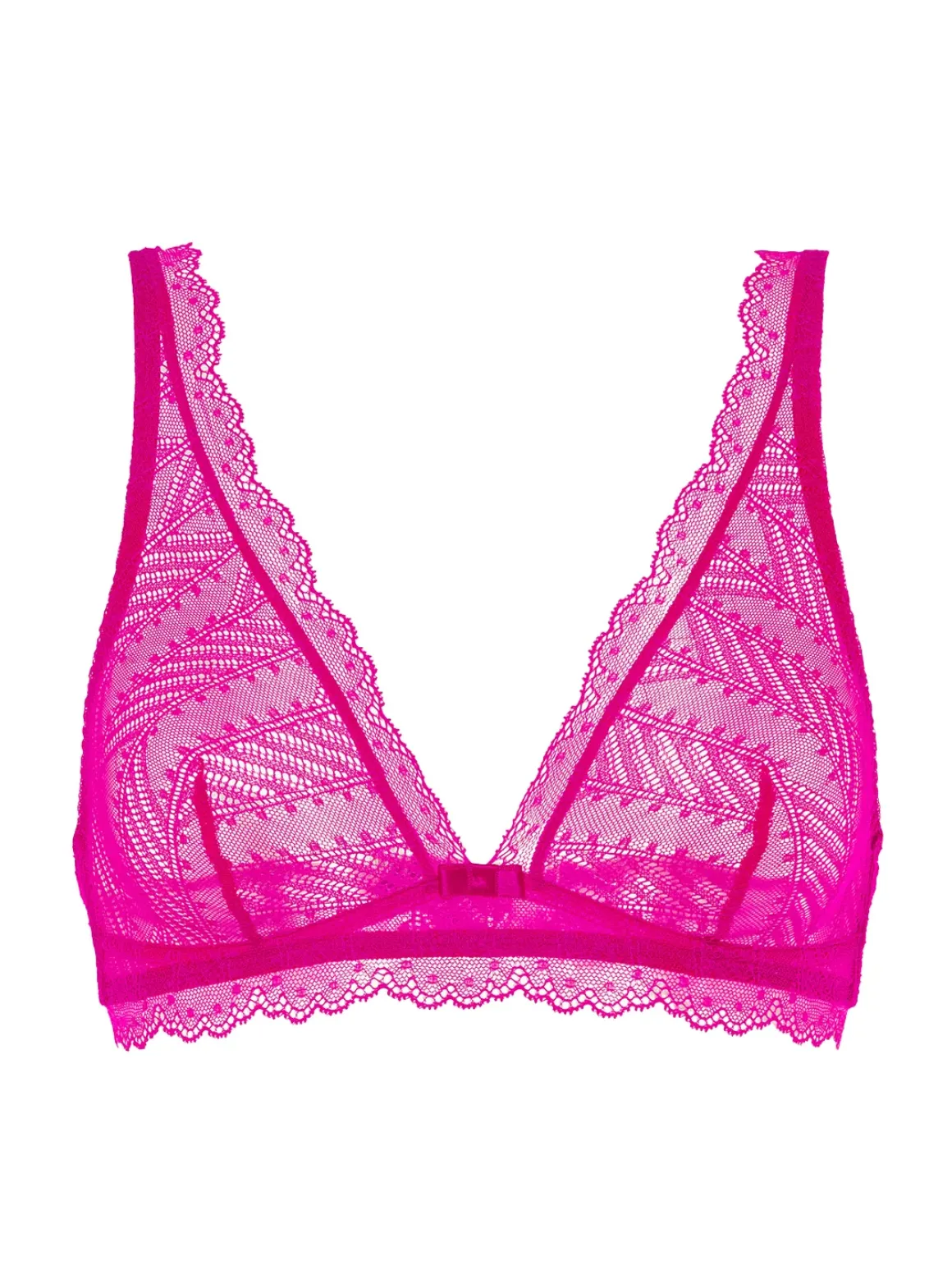 Soutien-gorge triangle sans-armatures - Rose Hibiscus
