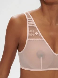 Soutien-gorge triangle sans-armatures - Poudre pétale