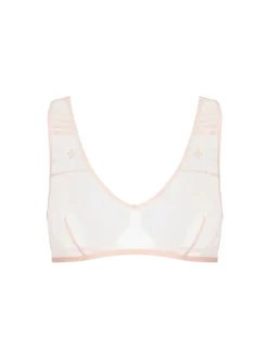 Soutien-gorge triangle sans-armatures - Poudre pétale