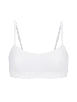 Soutien-gorge triangle sans-armatures - Blanc