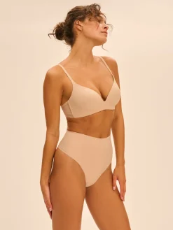 Soutien-gorge triangle sans armature - Peau Rosée