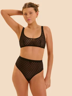 Soutien-gorge triangle sans-armatures - Noir