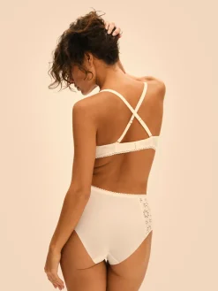 Soutien-gorge triangle sans-armatures - Naturel