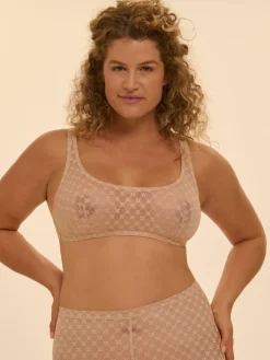 Soutien-gorge triangle sans-armatures - Peau Rosée