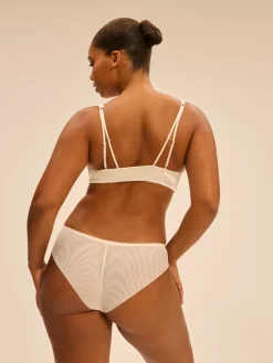 Soutien-gorge triangle sans-armatures - Naturel