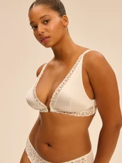 Soutien-gorge triangle sans-armatures - Naturel