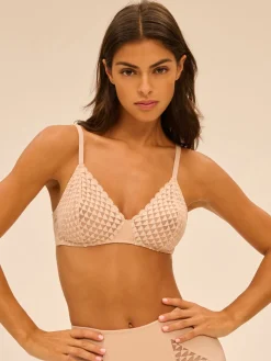 Soutien-gorge triangle sans-armatures - Peau Rosée