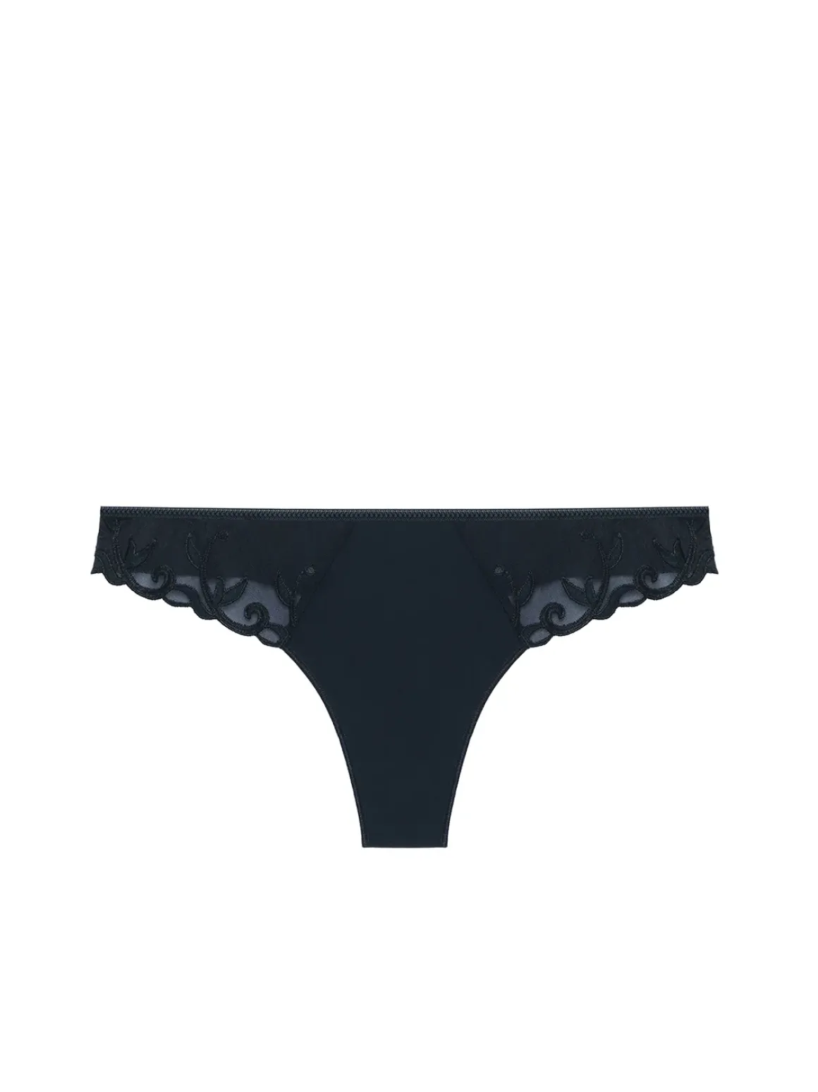 String en coton - Noir