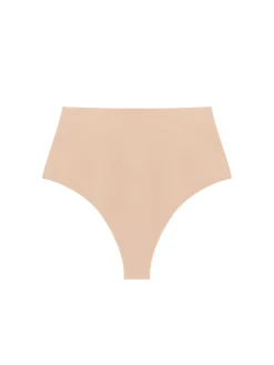 String gainant taille haute - Peau Rosée