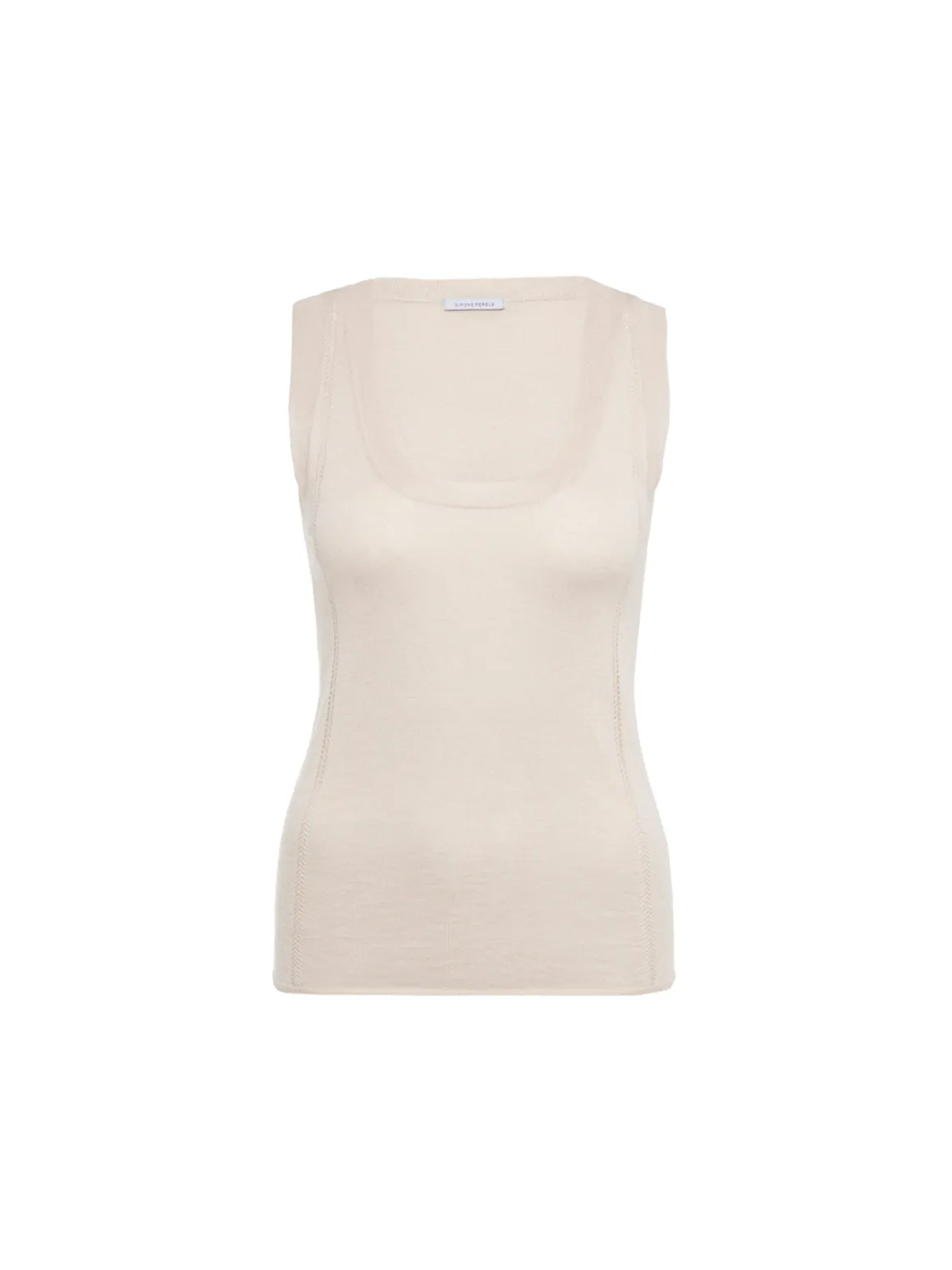 Top - Beige chiné