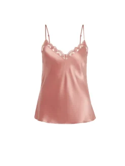 Top broderie - Rose Fumé