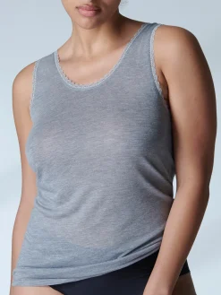 Top - Gris chiné