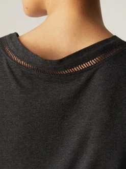 Top manches longues - Anthracite chiné