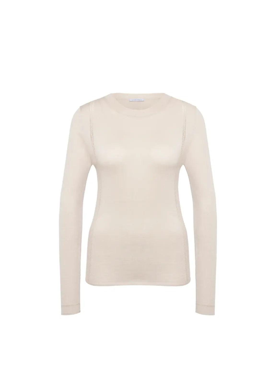 Top manches longues - Beige chiné