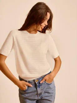 T-shirt manches courtes - Naturel